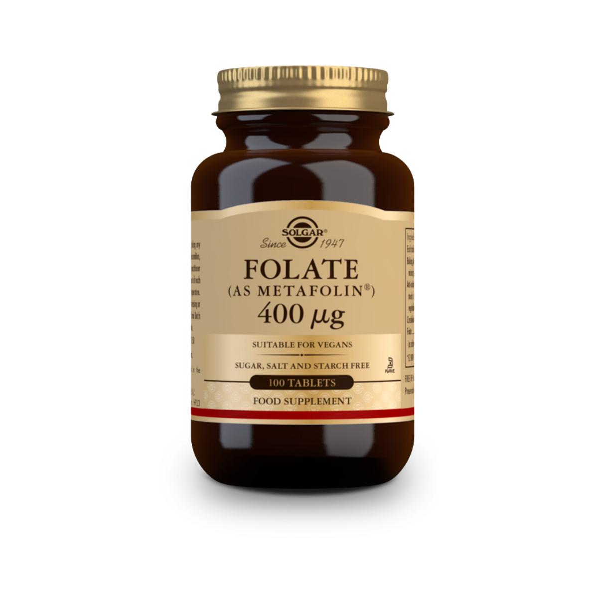 Folate (Metafolin), 100 tablets (400 g)