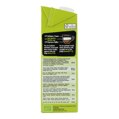 Glutenfreies Bio-Sojagetränk Barista Vitariz 1 l