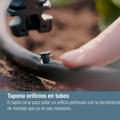 Tapón 4.6 mm (3/16") x10 Microdripsystem Gardena