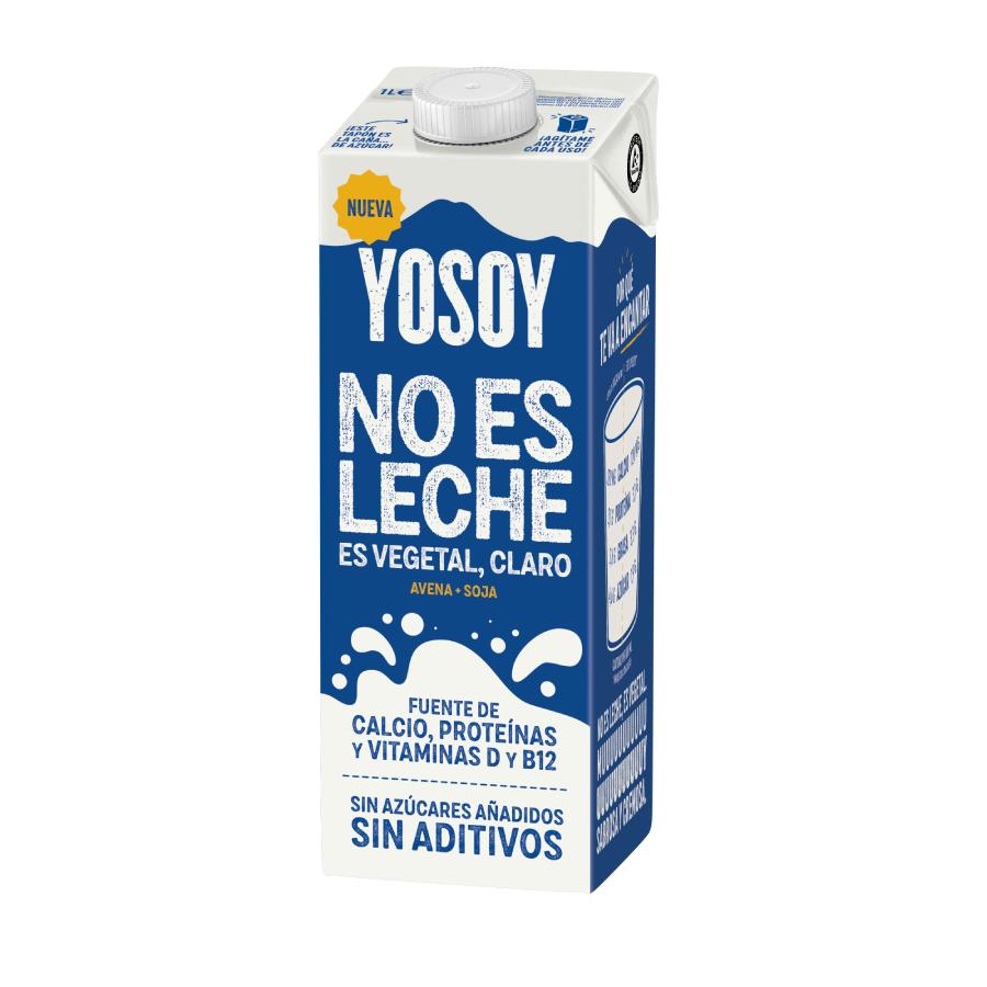 6er-Pack YOSOY NO ES LECHE Getränk aus Hafer und Soja, glutenfrei YOSOY 1 l