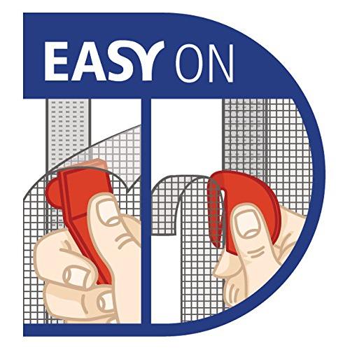 Zanzariera standard nera 2,2 m x 0,95 m Tesa