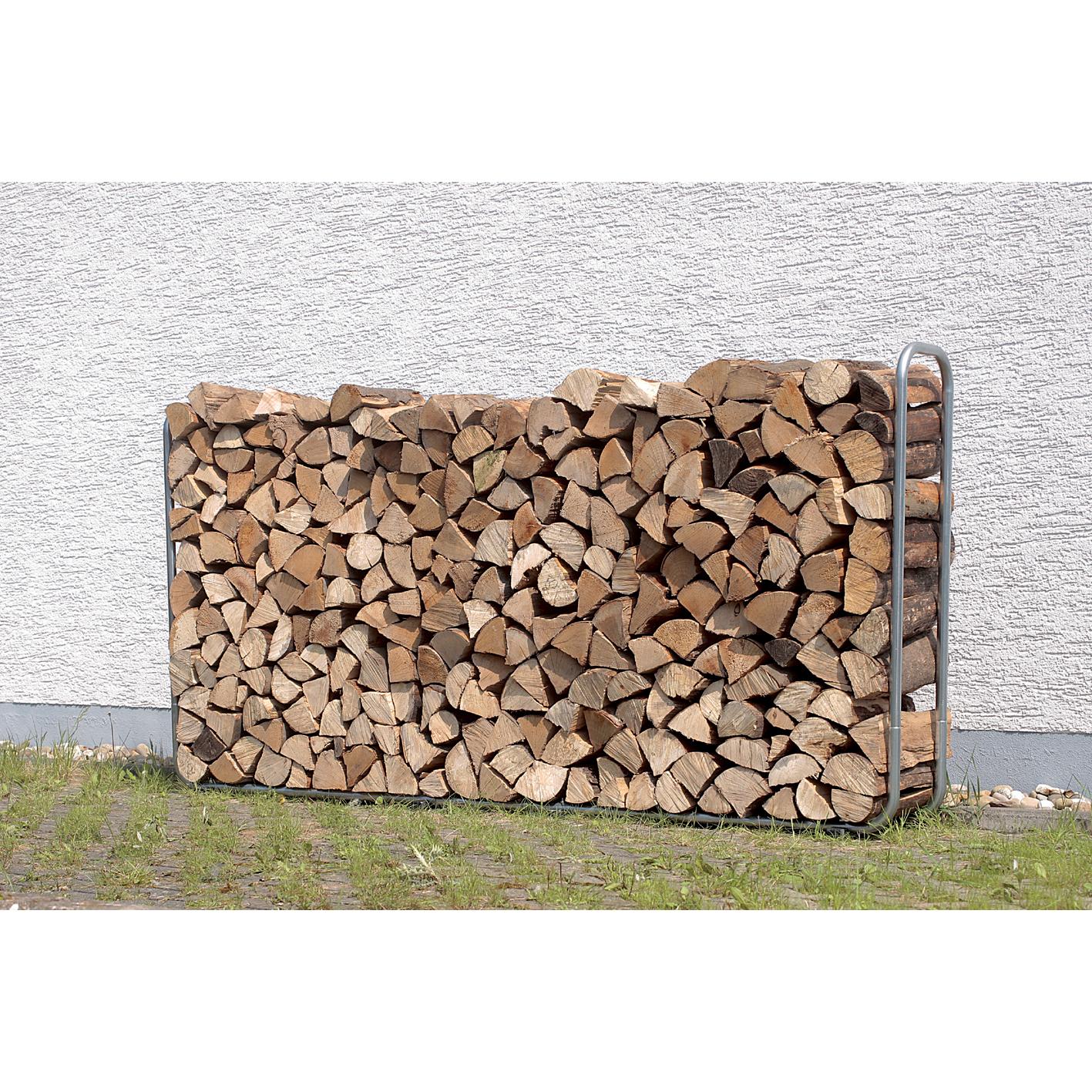 Regulowany stojak do przechowywania drewna opałowego