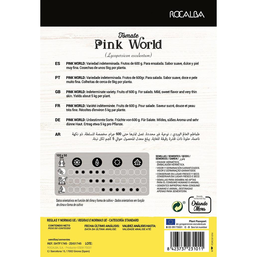 Tomatenzaadjes Pink World-collectie
