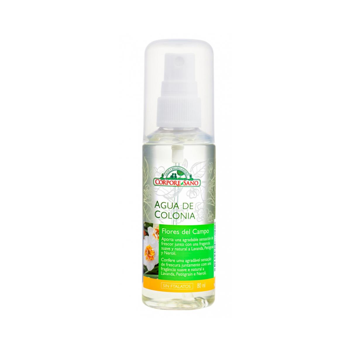 Eau de Cologne met veldbloemen, Corpore Sano 80 ml
