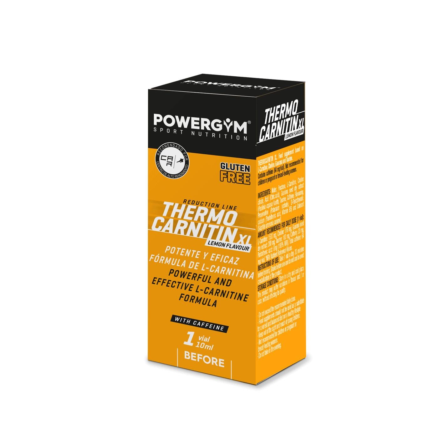 Thermocarnitin XL energie en vetverbranding Powergym