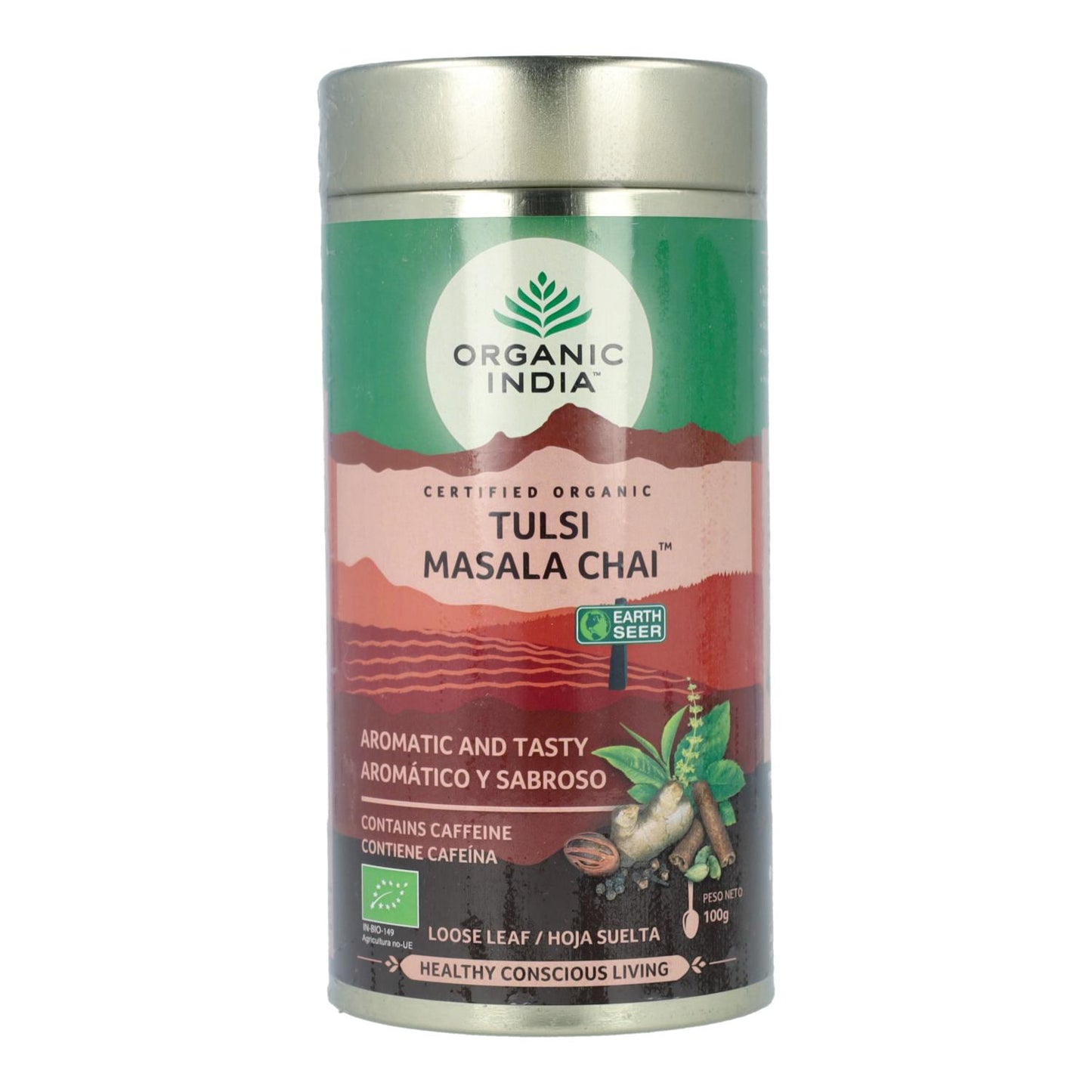 Tulsi e Masala Chai Organic India 100 g