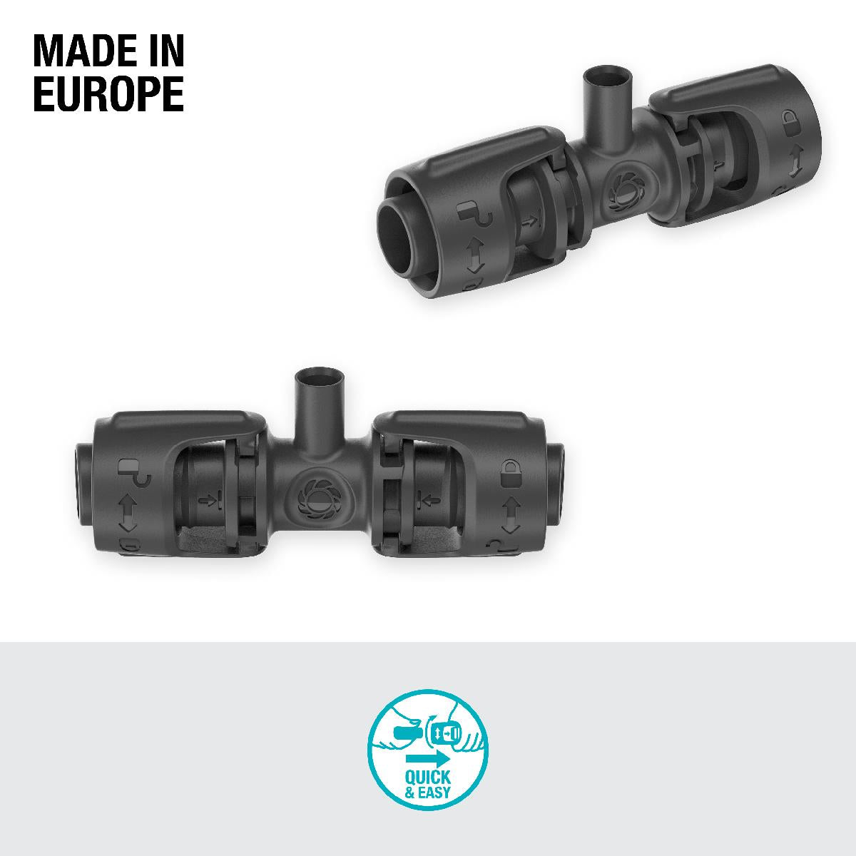 T-stuk voor sproeiers x5 Microdripsystem Gardena