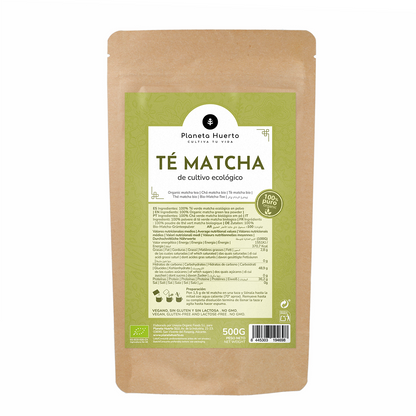 Thé Matcha en poudre ECO Planeta Huerto 500 g
