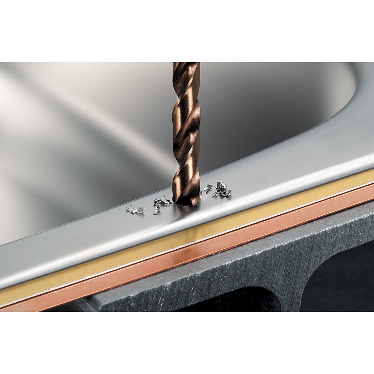 HSS spiral drill bit for metal Ø 10 mm x 87 mm