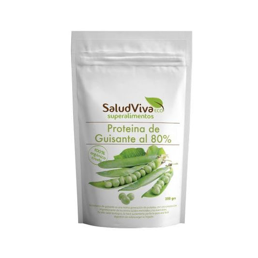 80 % ekologiskt ärtproteinpulver 250 g, Salud Viva