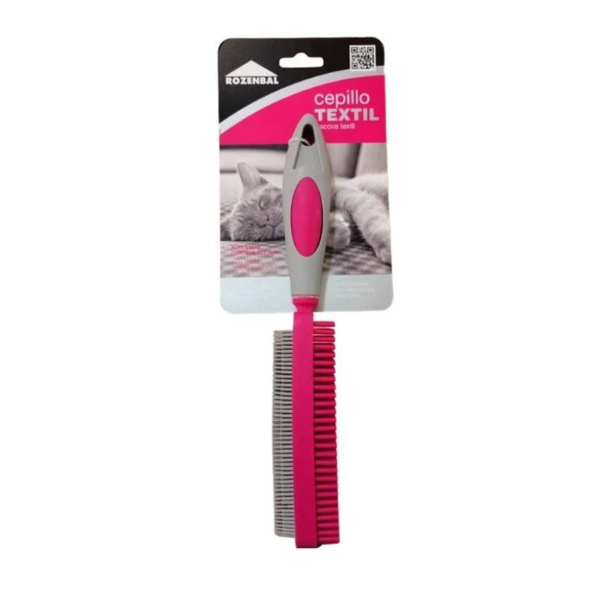 Spazzola in tessuto gommato double face