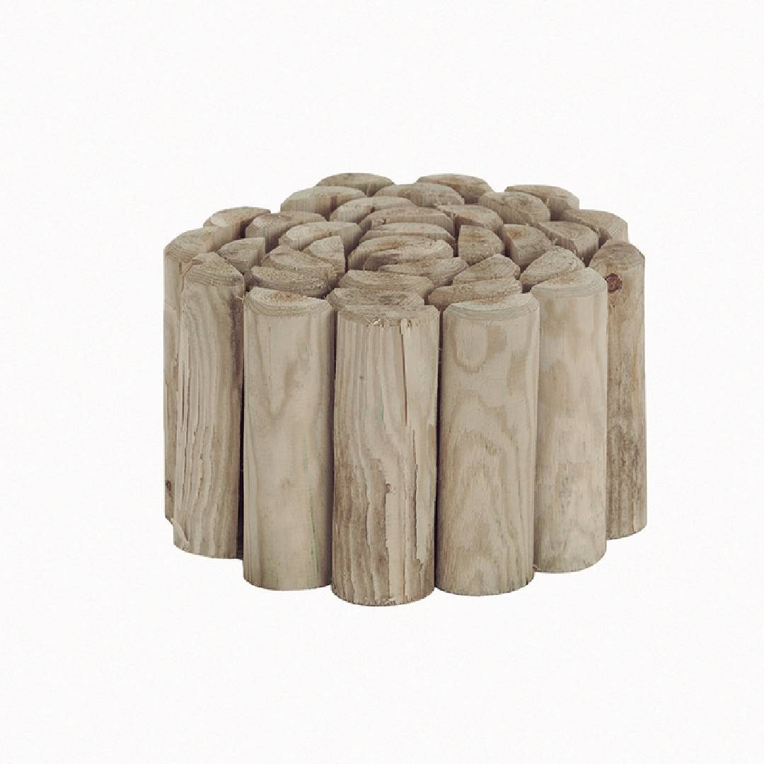 Holzborde 200 x 40 x ø 5 cm Talos Roll Nortene