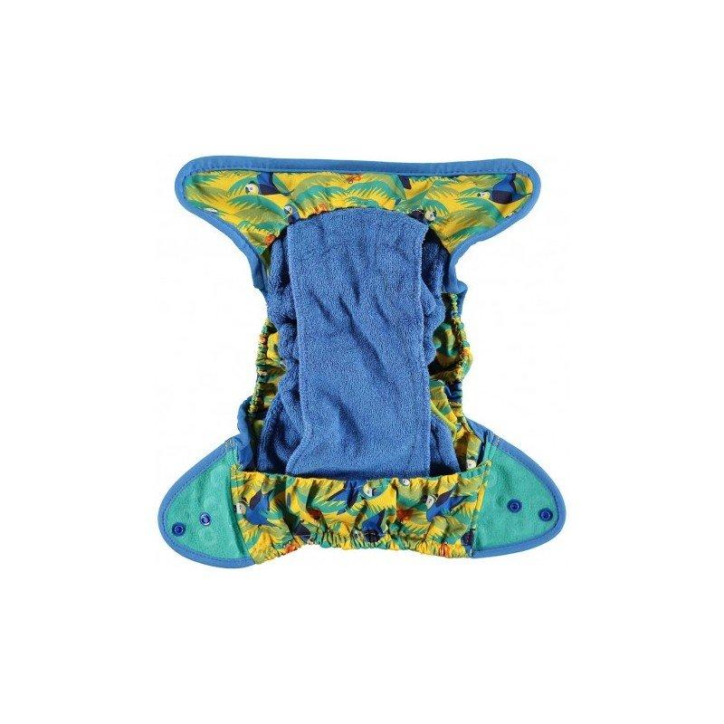 Close Pop-In Bamboo Cloth Nappy with Hook-and-Loop Fasteners
