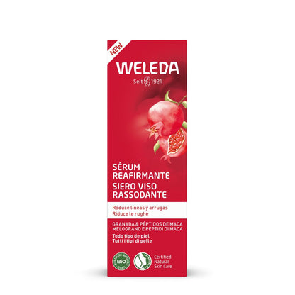 Straffendes Serum mit Granatapfel und Maca-Peptiden Weleda 30 ml