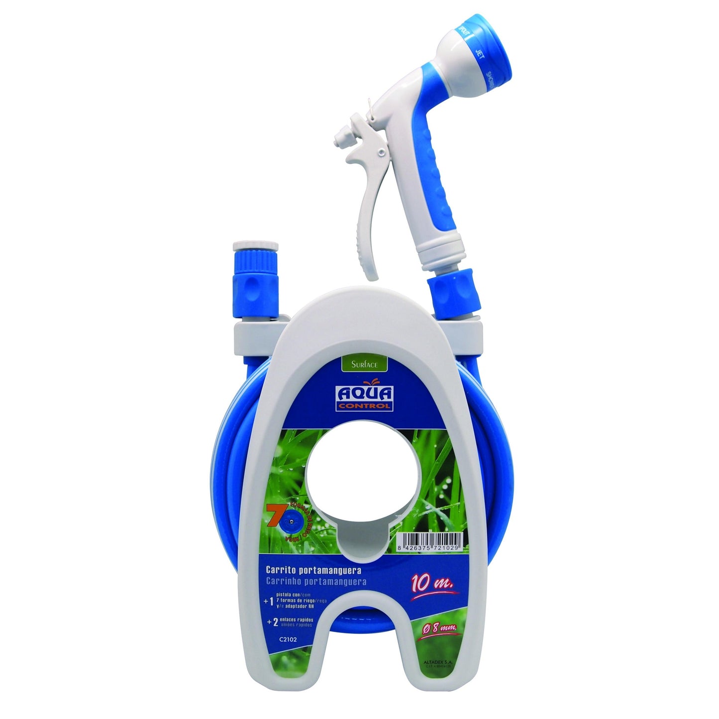 Set di irrigazione per cortili e terrazze 10 m Aqua Control
