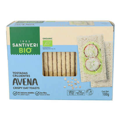 Santiveri Light und Crunchy Oat Toasts 100g