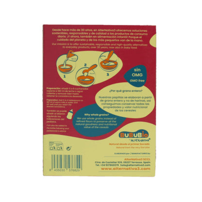 Pappa di miglio e quinoa senza glutine BIO BUBUBIO 200 g