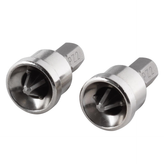 Wolfcraft 1344000 - 2 spetsar Solid, Pozidriv, för inomhusbyggnation nr 2