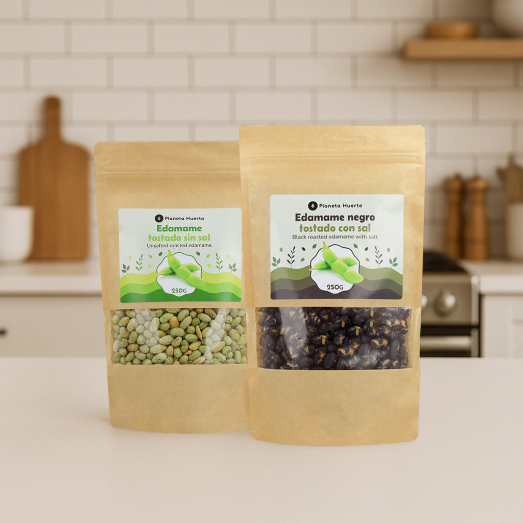 Edamame verde arrostito non salato Planeta Huerto 250gr