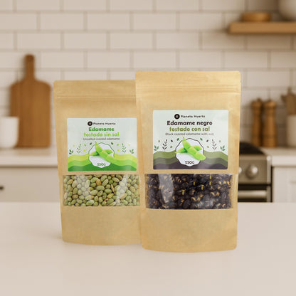 Edamame verde arrostito non salato Planeta Huerto 250gr