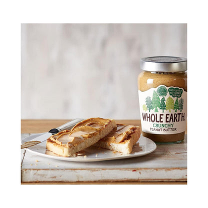 Erdnusscreme Original Crunchy, 454 g. Whole Earth