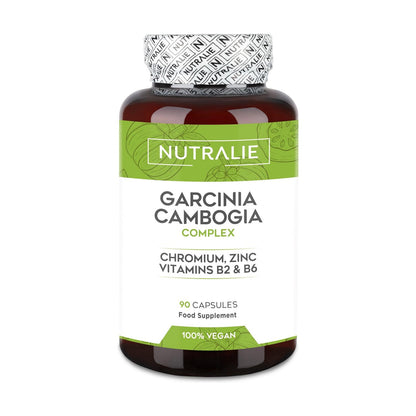Nutralie Garcinia Cambogia + Krom + Zink + Vit B2 och B6 90 kapslar