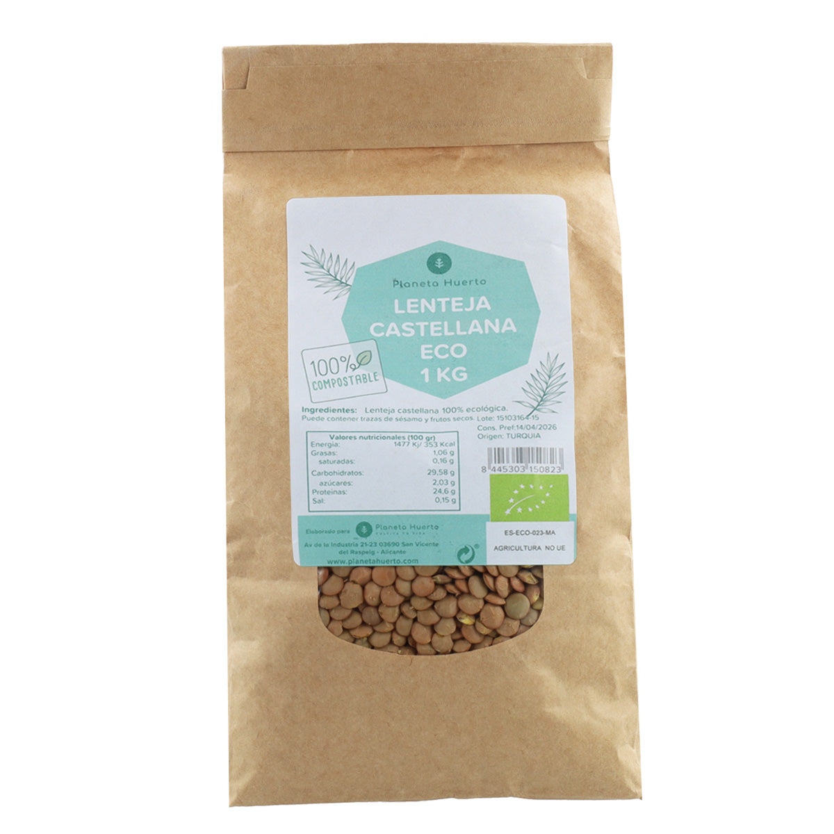 Castiliaanse linzen ECO Planeta Huerto