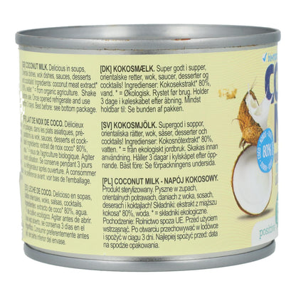 Kokosmilch 80 % BIO Terrasana 200 ml