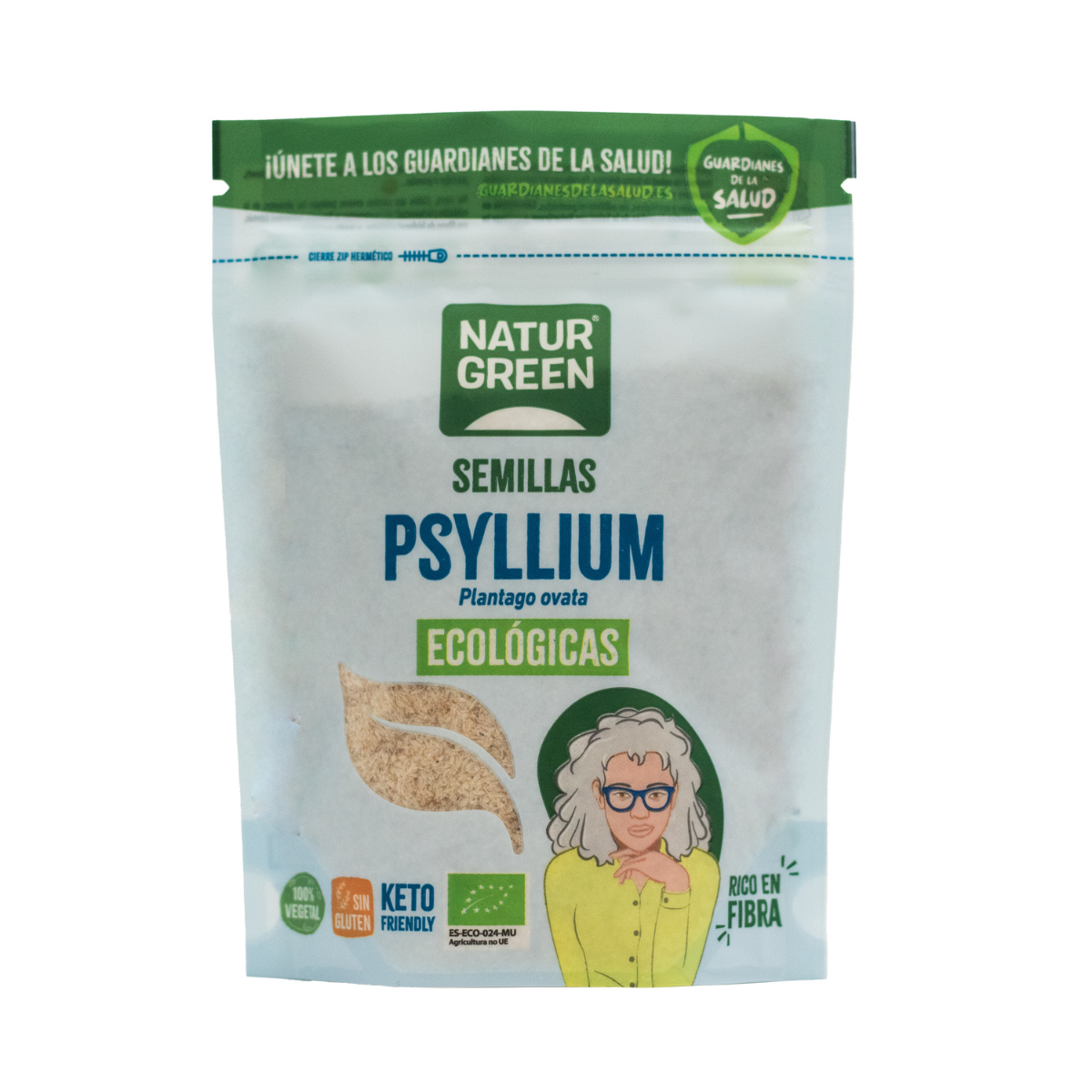 Psylliumzaadjes BIO NaturGreen 100 g