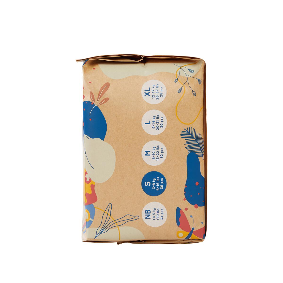 Bambublöjor Ecoboom T2 36 st