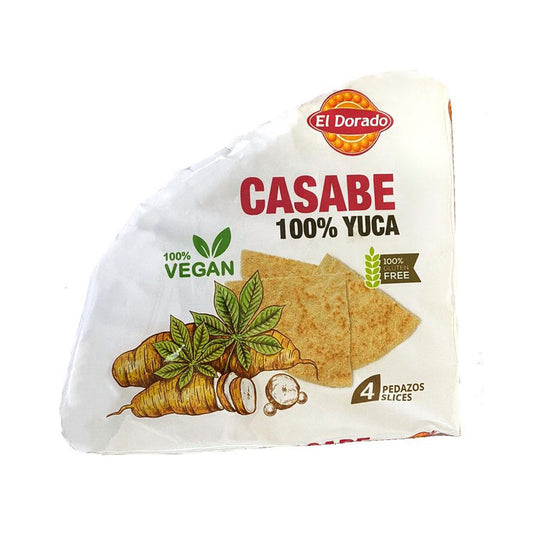 Casabe naturale 100% manioca El Dorado 308 g