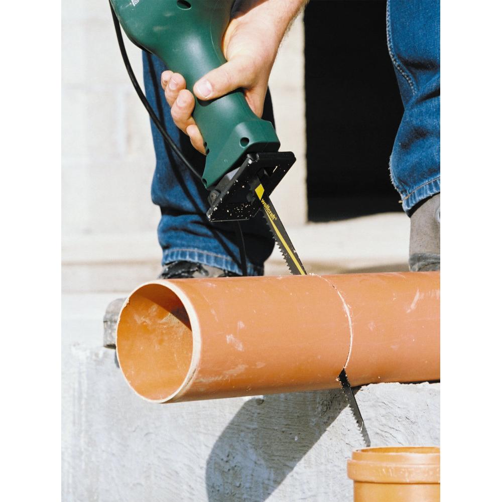 2 lame per seghetto alternativo per legno/plastica  6 - 250 mm Wolfcraft 2671000