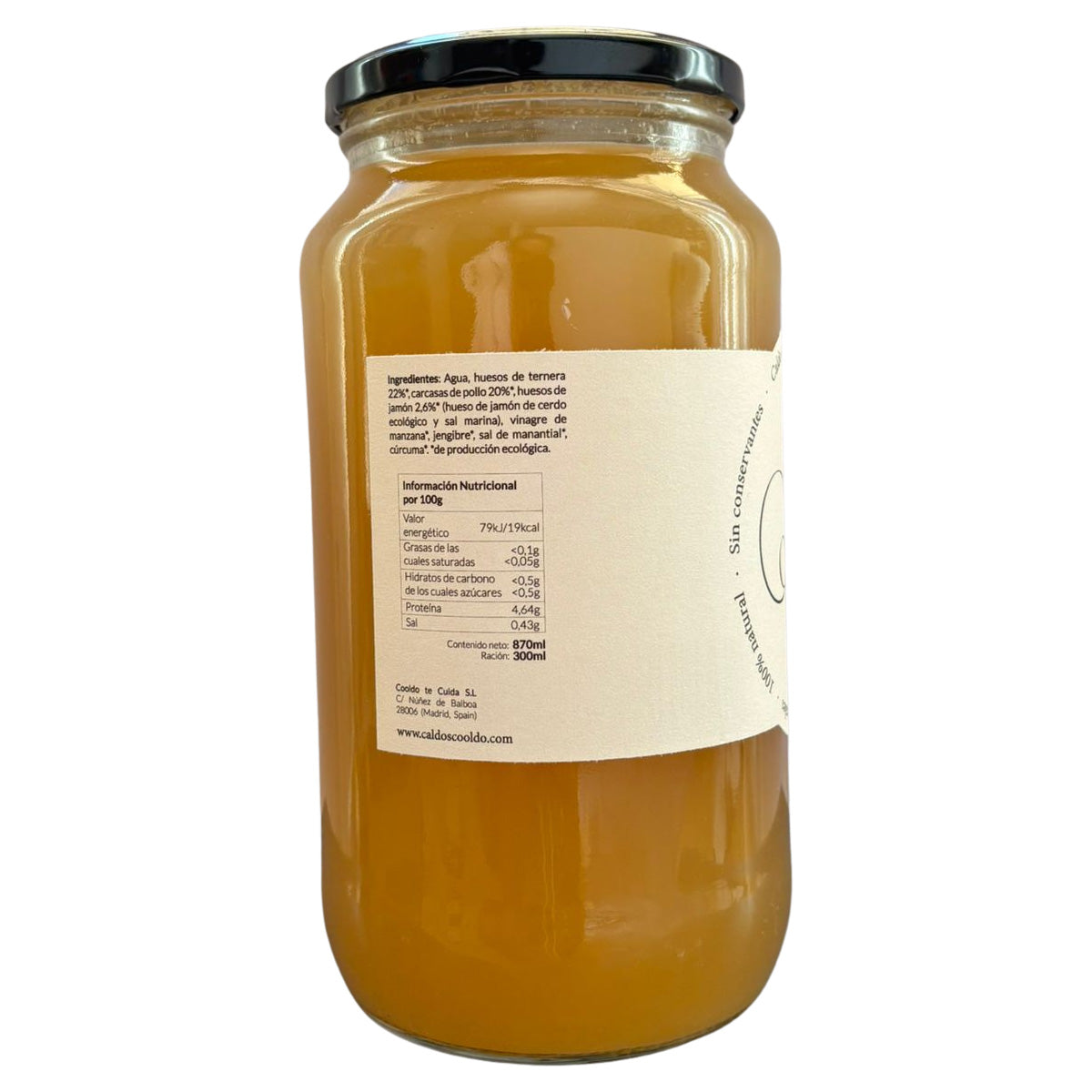 Cooldo Knochenbrühe 4er-Pack 870 ml