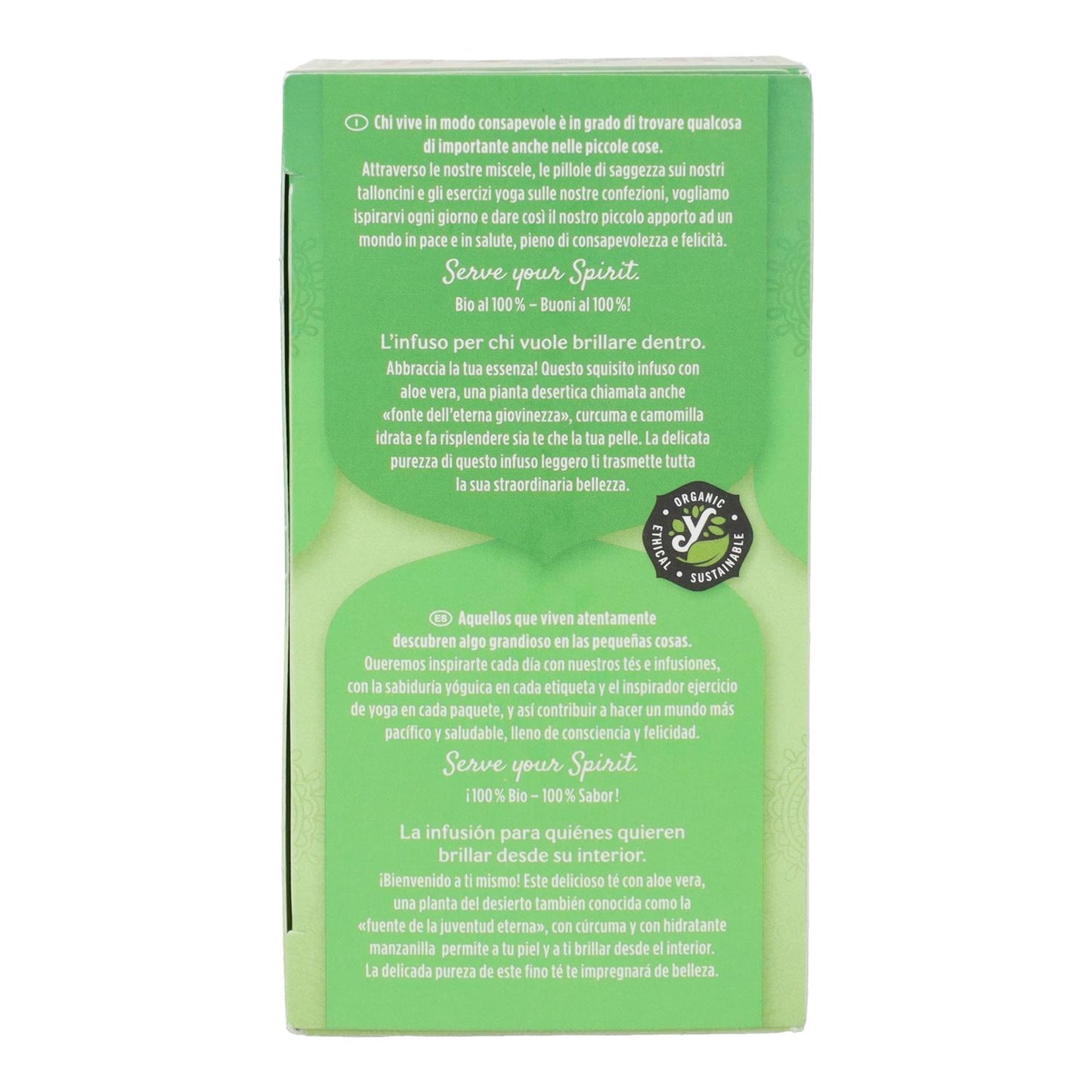 Yogi Tea BIO Weißer Tee mit Aloe Vera, 17 Teebeutel