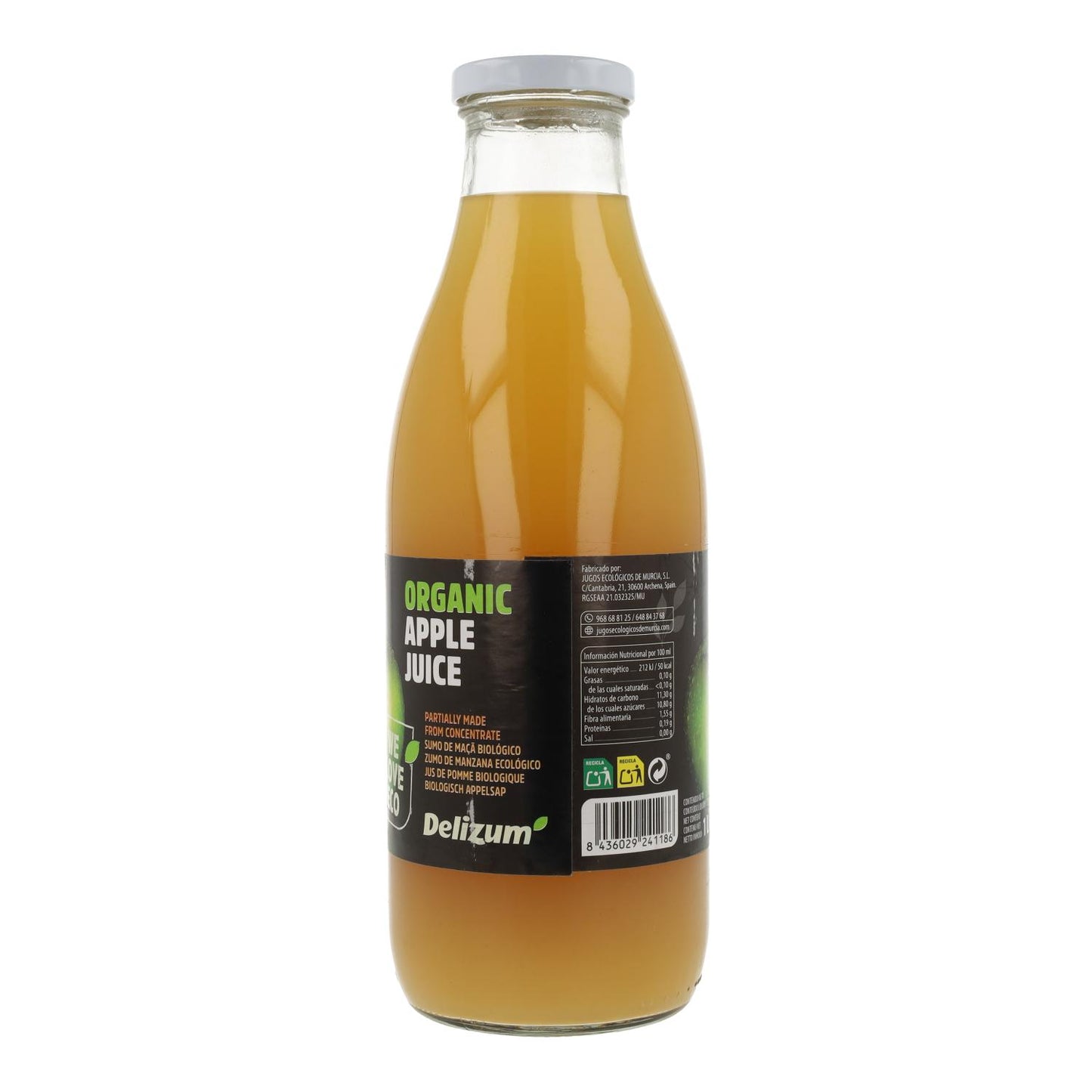 Delizum Bio-Apfelsaft 1 Liter