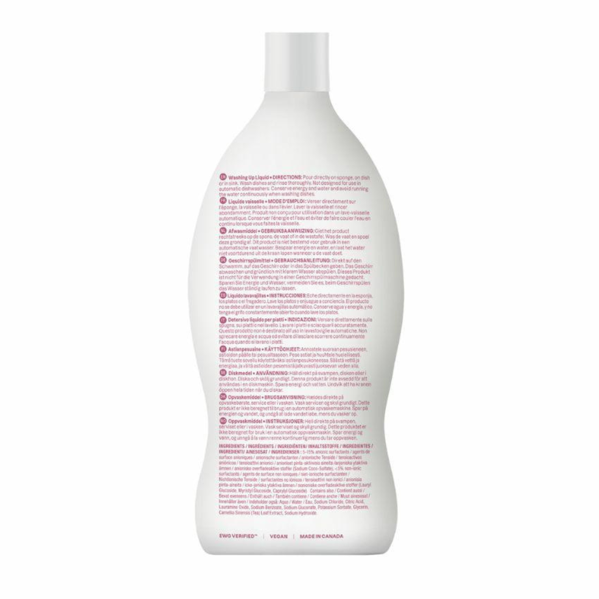 Geschirrspülmittel und Flaschenreiniger ohne Duftstoffe, Attitude, 700 ml