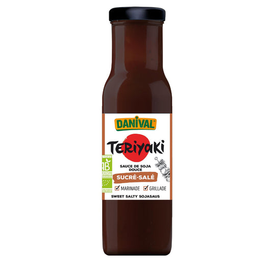 BIO-Teriyaki-Sauce, DANIVAL, 250 ml