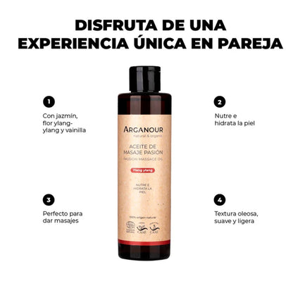 Massageöl Passion Arganour 200 ml