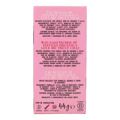 Kruidenthee Love Me Truly Bio Cupper 20 zakjes