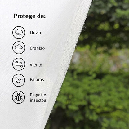 Biotop vorstbeschermingsdoek 4 x 5 m 17 g/m²