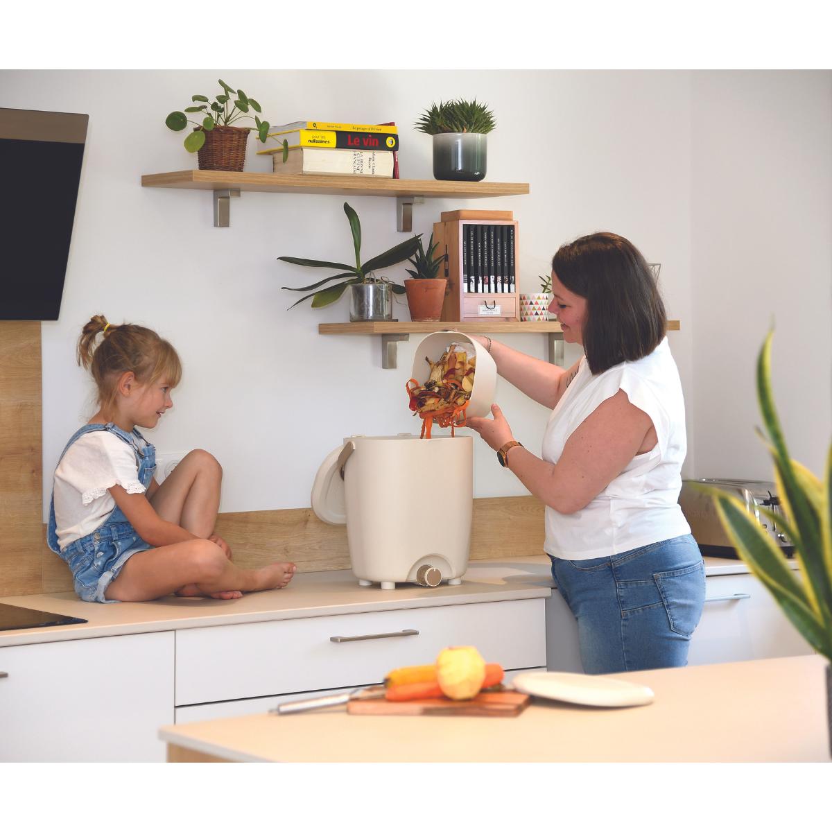 Organische afvalbak Kitchen Caddy Hozelock 3,5 L