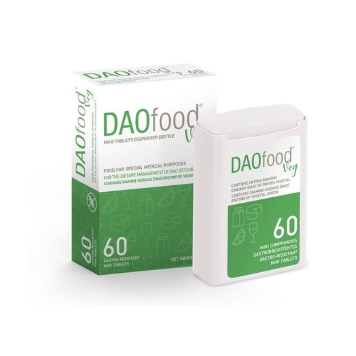DAOfood® Veg Blisterpackung 60 Minitabletten