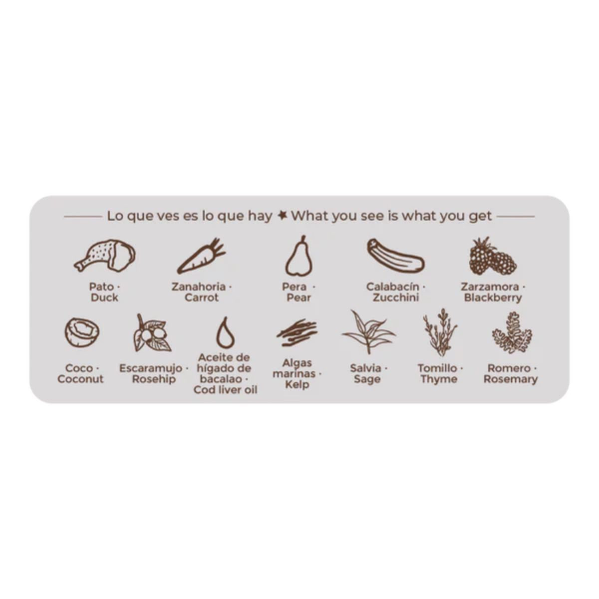 Puromenu Organic Sublime Duck Barf Wet Dog Food 400 g