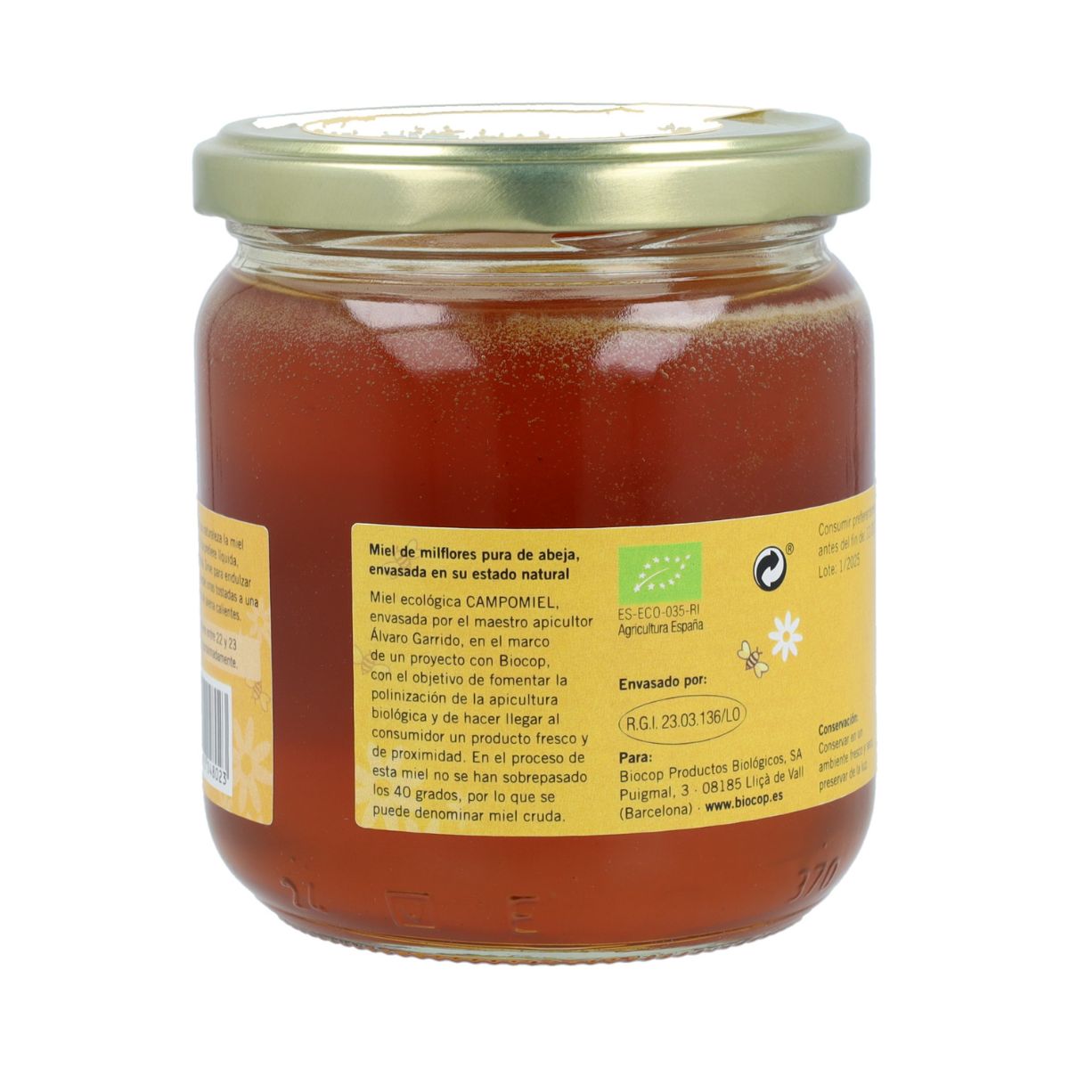 Biocop Milflores honing 450 g