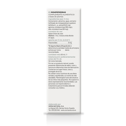 Extract van Rompepiedras Soria Natural, 50 ml