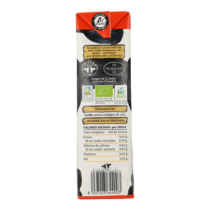 Bio-friesische Vollmilch 1L