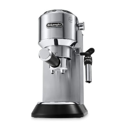 Delonghi Dedica Maestro Cafetera manual Espresso y Capuccino EC685.M metal
