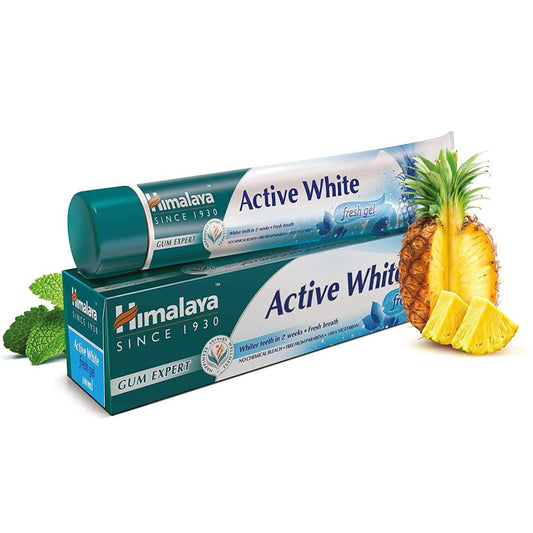 Dentifrice blanc gel actif Himalaya 75 ml