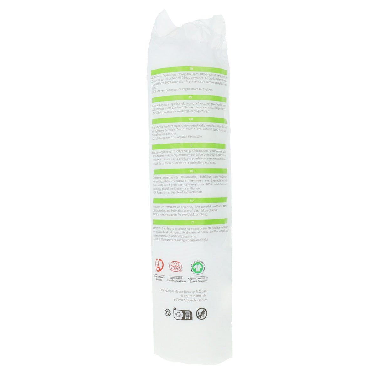 Pack PROMO 2x Disques démaquillants en coton bio Bocoton 80 disques