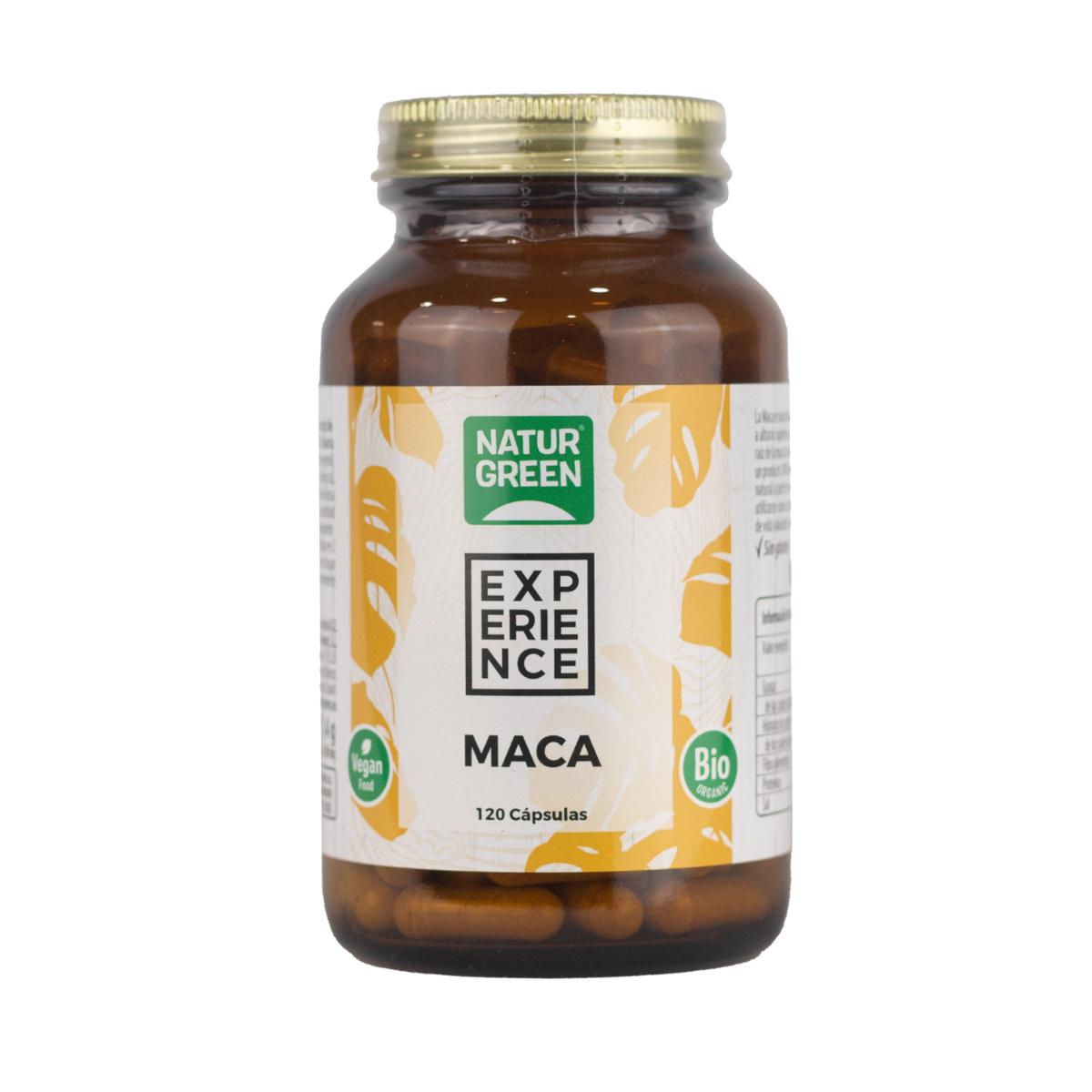 Maca-Kapseln Bio EXPERIENCE Naturgreen 120 Kapseln